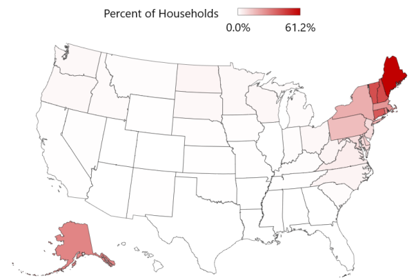 Fuel Oil and Propane Space Heating Across the United States – Atlas ...