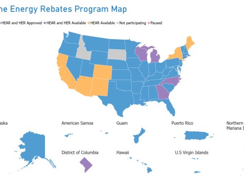 Home Energy Rebates Tracker provides the latest on HEAR and HER rollout